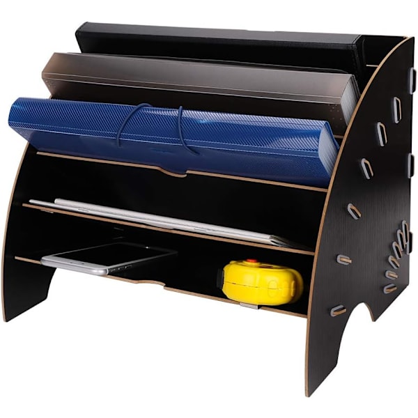 DIY filbehandler i tre, A4-papir klassifiseringskontor st