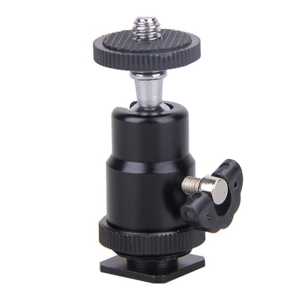 1 stk. til kamera stativ LED lys flash stativ beslag holder mount