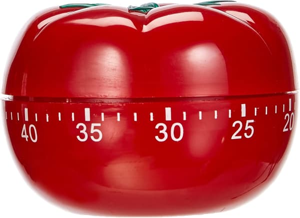 TD1607 Tomat Mekanisk Plast Kök Timer Röd