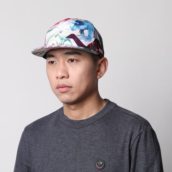 Hatte til mænd Trucker Hat Flat Bill Baseball Cap Gaming Justerbar