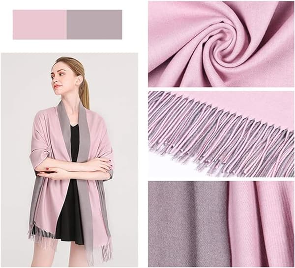 1 st grön elegant kashmir pashmina halsdukar för höst vinter kvinna