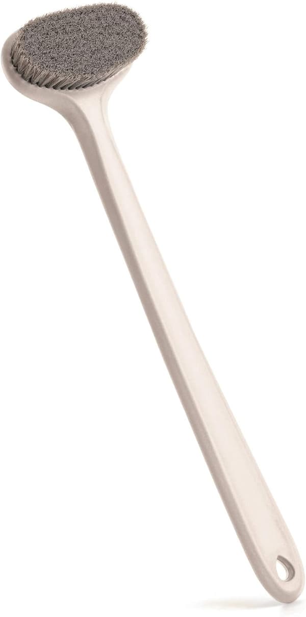 Lång handtag duschborste, duschborste, badborste, kroppsborste (w