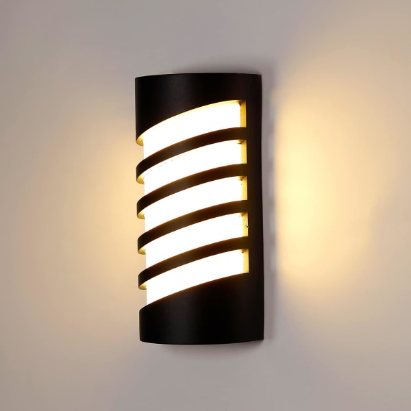 Udendørs/indendørs væglampe, moderne udendørs LED væglampe Vandtæt