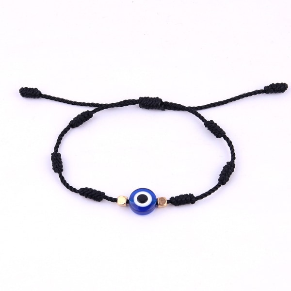 Round Pearl Evil Eye for Brother For Boys Herre sort