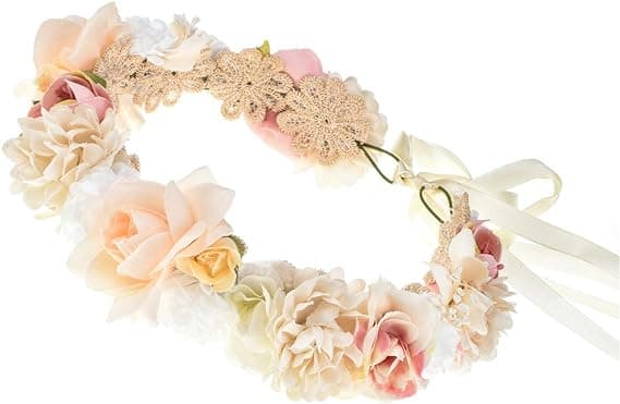 Hodebånd for kvinner - Blomster - Blomsterkrone - Blomsterkrone - For