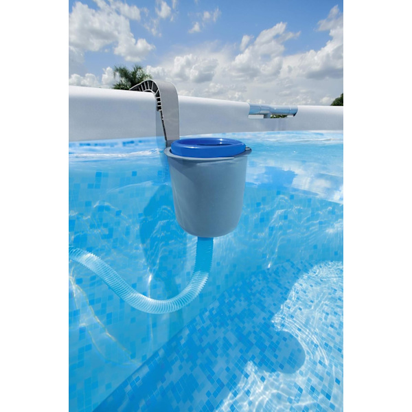 Skimmer med krok för ovanmarkspool