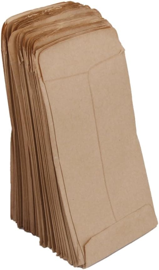 100 st Vintage Kraftpappersfröpåse