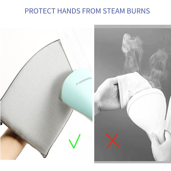 2 stk. Dampstrygejern Handske, Vandtæt Anti-Damp Handske,