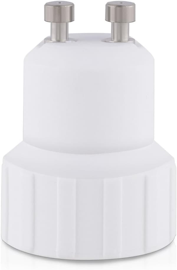 Sokkeladapter - GU10 til E14 halogen LED pære bajonet