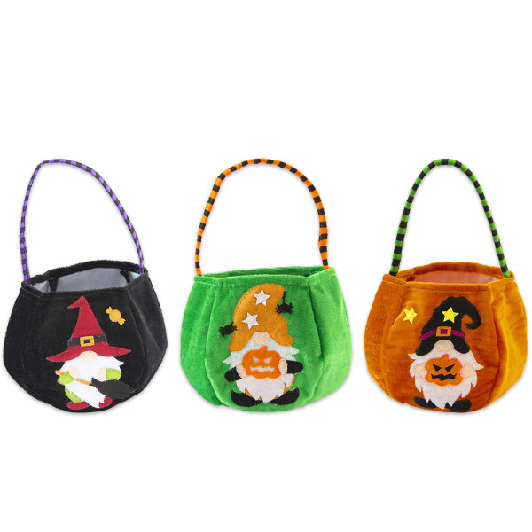 Halloween Trick or Treat-påsar - Kids Candy Bucket Tote Bag - Pump