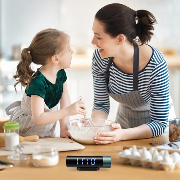 Magnetisk køkkentimer, HD LED digital timer nedtælling stopur,