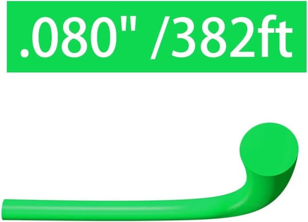 Nylonsnor til kanttrimmer buskrydder 2,0 mm x 100 M Universal
