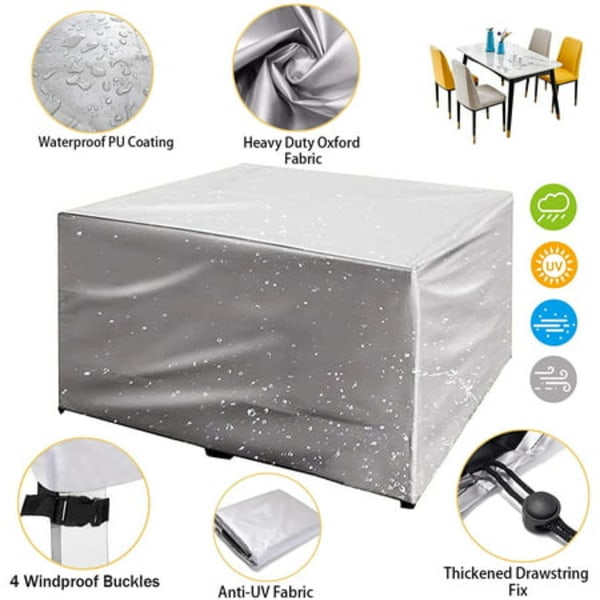 Outdoor Furniture Cover, 210D Waterproof Outdoor Garden Furniture