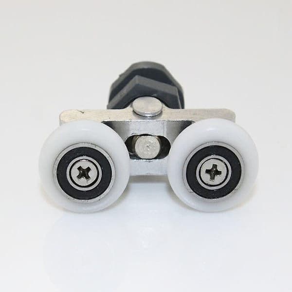 2PCS Duschdörr Rullar Löpare Hjul Remskivor \"rolli\"