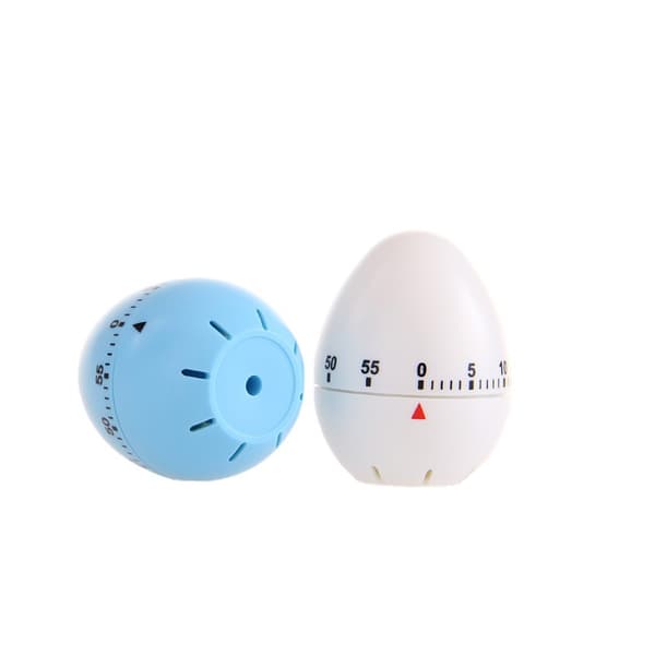 Blå eggetimer - 60 minutters eggetimer mekanisk timer kjøkken Co