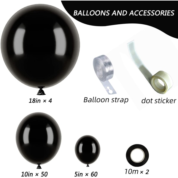 Sølv Chrome Bursdag Ballongsett - 118pk | Bachelorette Party De