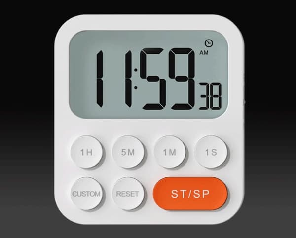 Køkken Timer, Køkken Timer, Digital Stoppur og Nedtællingstimer