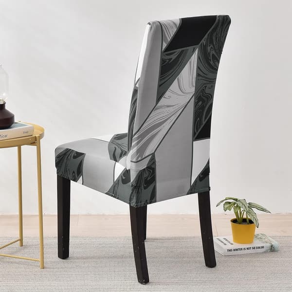 4 Stretch Stolskydd Universal Stolskydd Tryckt Icke-Sl