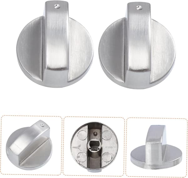 Universal Metal Kontrolknapper til Gaskomfur 6mm Universal