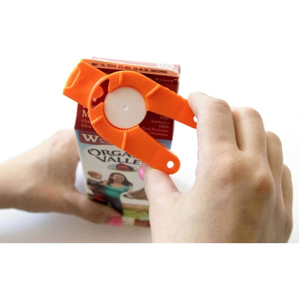 2 stk. Multifunksjonell flaske- og boksåpner, plastflaske, Tw