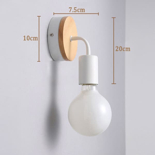 Veggmonterte lamper, industrielle retro husholdningslamper, dekorative