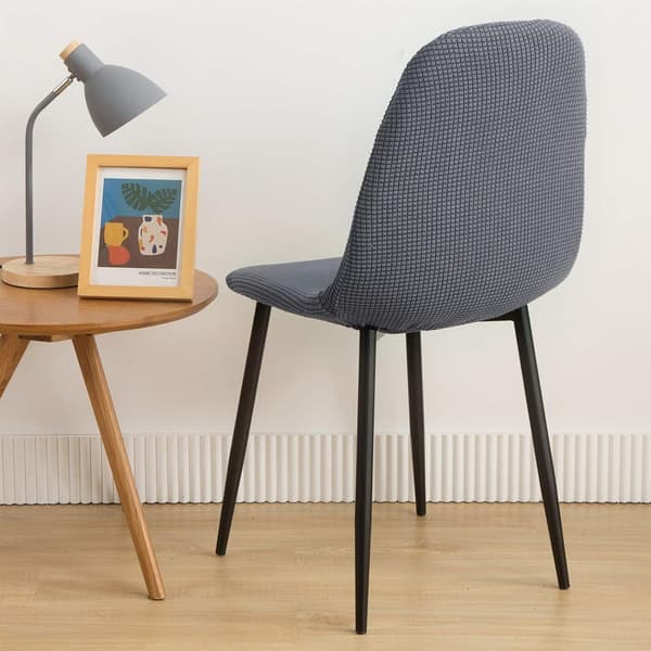 Skandinavisk matstolsskydd, 4 stycken modern jacquardstr