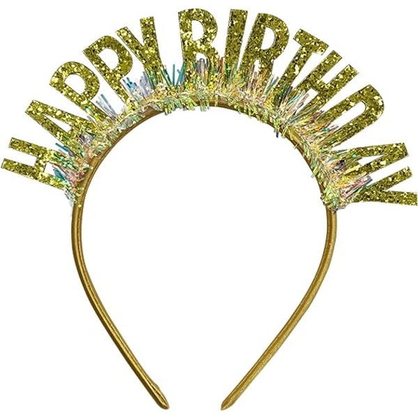Birthday Girl Pandebånd Birthday Tiara Happy Birthday Crown for Wo