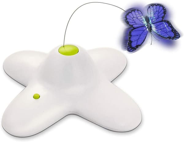 Kaikki interaktiivista Flutter Bug Cat Butterfly -lelua varten kahdella vaihdettavalla