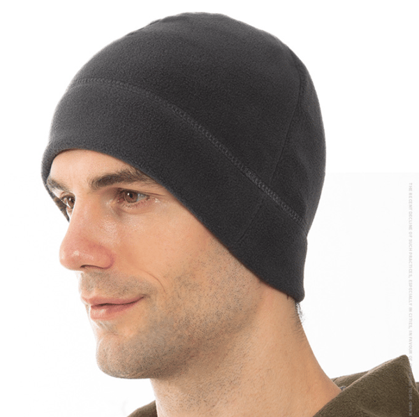 Dubbellagers tyg, varm vintermössa - fleece - termisk passform - Sle