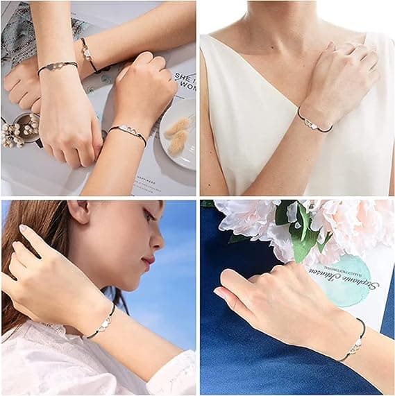 Mor-datter armbåndssæt til 2,3,4 Tilbage til skolen gaver Firs