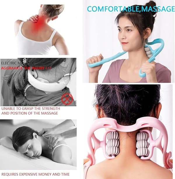 Nakkemassasje, Trigger Point Roller Massager for Pain Relief deep