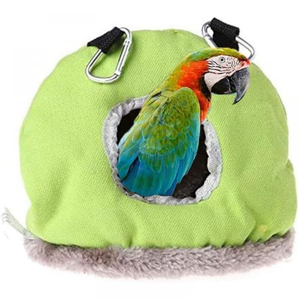 S 11*10*15cm Fuglekasse og Foder Warmes Nest Fugleseng Vinterkrig