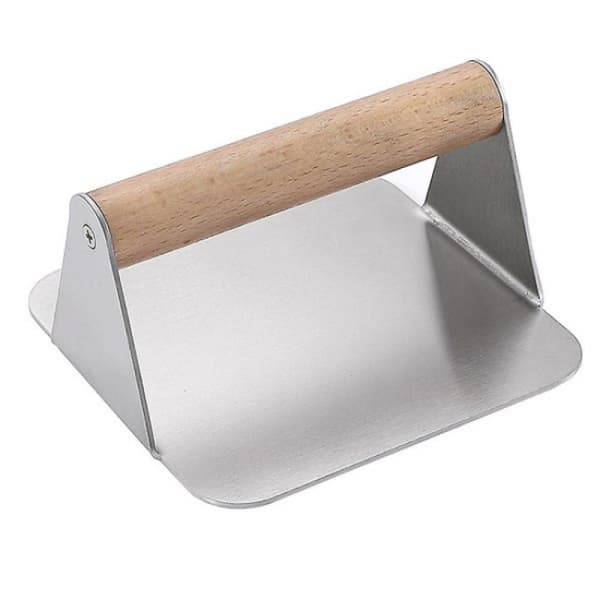 Smash Burger Press for Stekepanne, Hamburgerpresse Patty Maker, Rustfritt