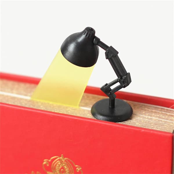 2 stk. 3D bordlampe bogmærker, søde bogmærker, nye former, jeg