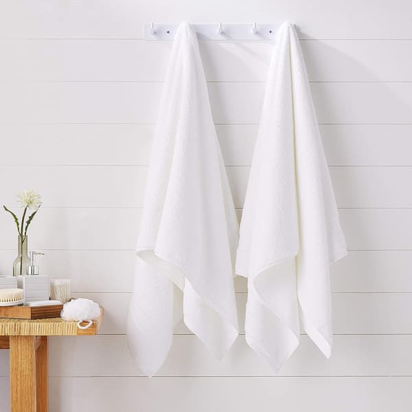 Premium 100% bomull badehåndkle - 70*140 cm (250g) Hvit