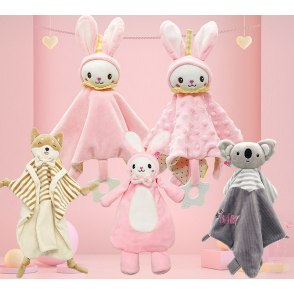 (Rauhoittava pyyhe - Ethereal Monkey) Vauvan kylpypyyhe Crystal Plush