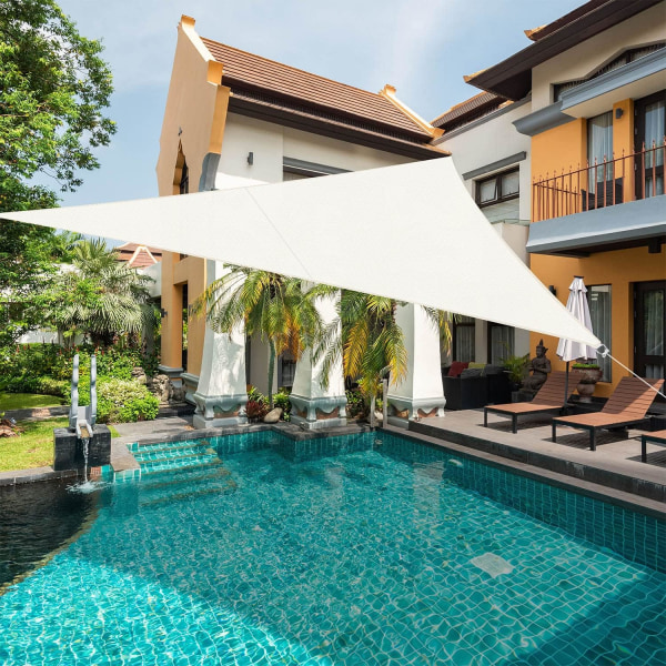 Triangular shade sail 3x3x3m Waterproof Anti UV for Garden Terrac