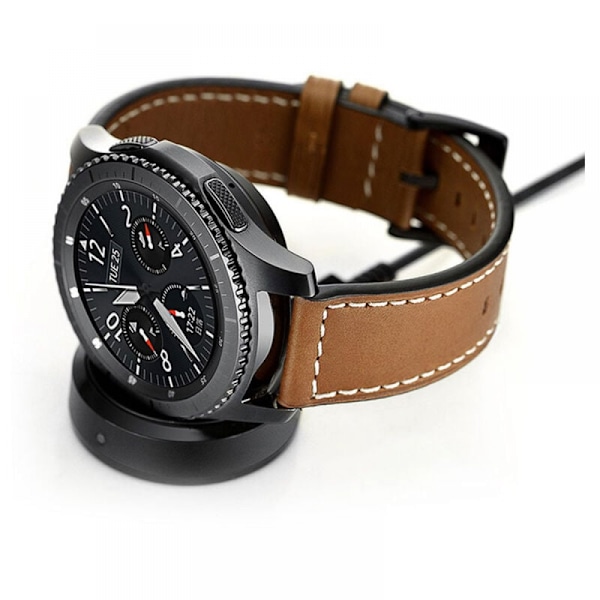 1 stk. Hurtig trådløs lader til Samsung Gear S3 Frontier S2 klokke F