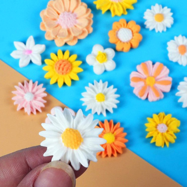 2 stk. bage DIY fondant silikoneform kage dekoration DIY værktøjer 3