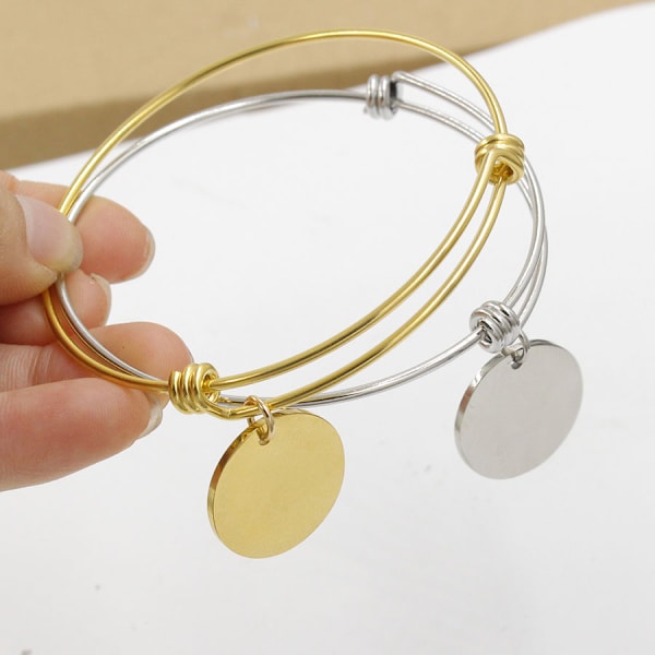 Expanderbar armband för kvinnor, kristallberlock för varje månad, glänsande