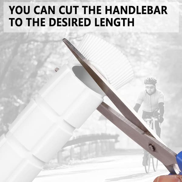 1 par gummi cykelstyr greb ergonomiske cykelgreb