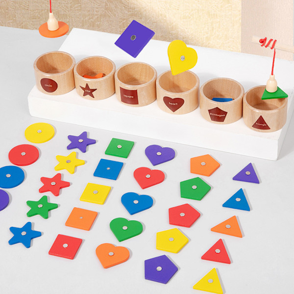 1 set av 3 i 1 leksak för bebis från 1 år - Montessori leksaker 12-36