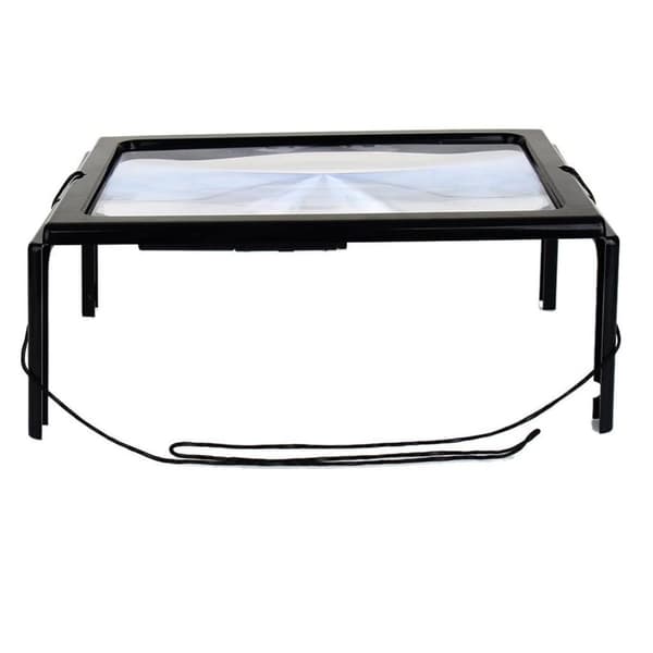 3X Stor Full Side Forstørrer med LED-lys [Gi jevnt opplyst V