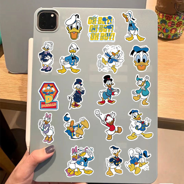 50 stk. Cartoon Donald Duck Graffiti Stickers DIY Guitar Bagage Pe