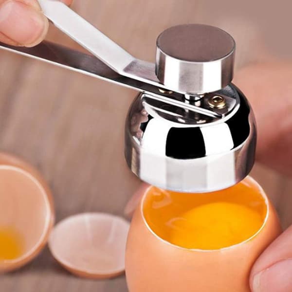 Eggeskallkorkskrue i rustfritt stål, påskekake til kokt eller B
