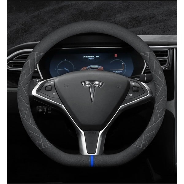 1 stk. blått ratt for Tesla ModelS ModelY ModelX Model3 vinter