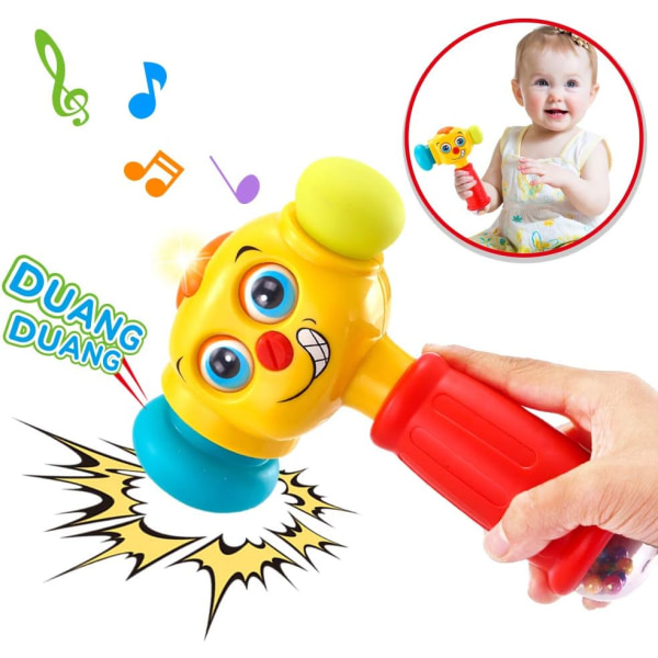 Baby Leker Gutter Leker Lett Musikk Baby Hammer Leker 12 til 18 måneder+