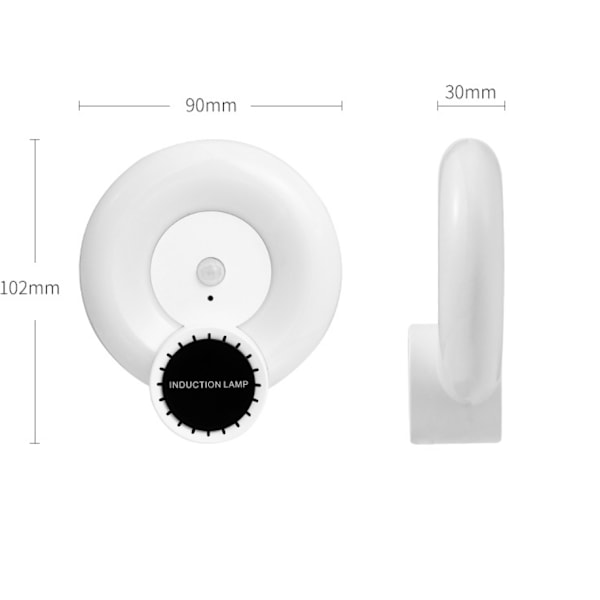Human Body Induction Light LED Charging Night Light Night Light C