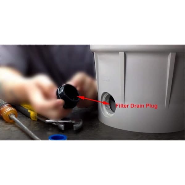 Pakke SP1022C Poolfilter og Vinteriseringsprop med O-ring til Vinterisering