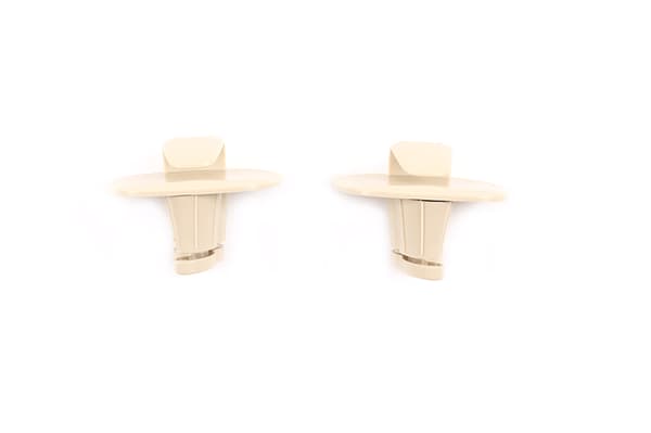2 kpl Auton Beige Abs Sisäkaton Koukku Vaatekoukku Koukku Dekor fo